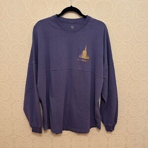 Walt Disney World 50th Spirit Jersey Glitter Lilac Spirit Jersey Size L